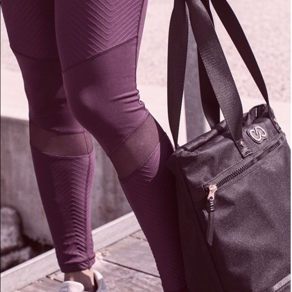 Calia Moto Tight Gothic Plum color